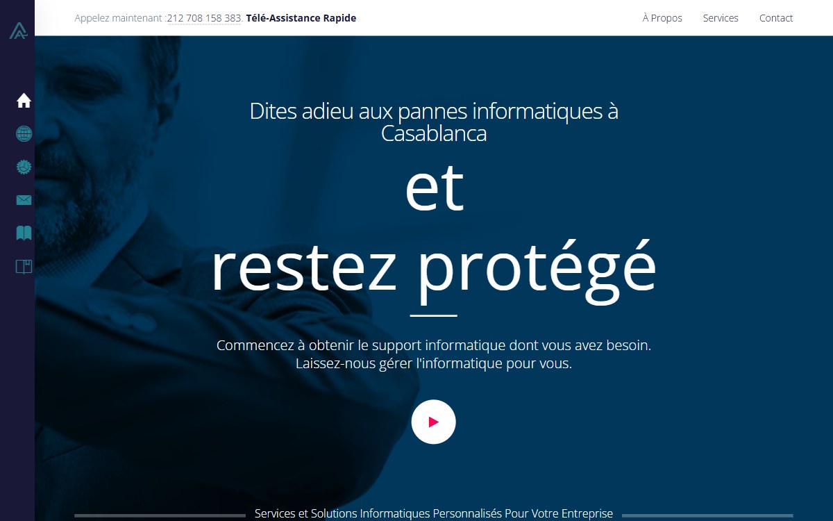 Aper&ccedil;u du site Altentia